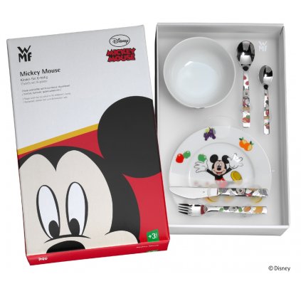 Детски комплект прибори и сервиз за хранене MICKEY MOUSE DISNEY, 6 бр., WMF