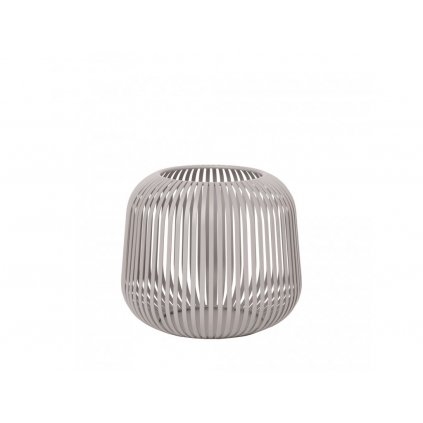 Фенер за свещ LITO S 17 см, топло сив, стомана, Blomus