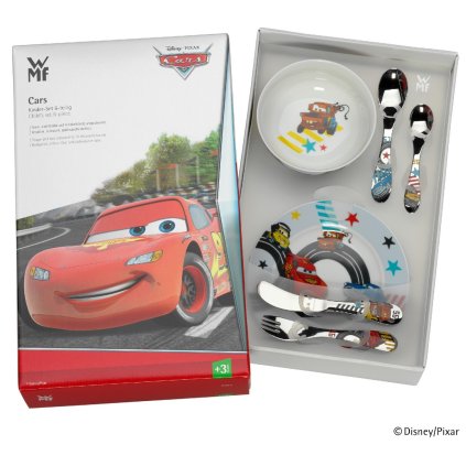 Детски комплект прибори и сервиз за хранене CARS 2 DISNEY, 6 бр., WMF