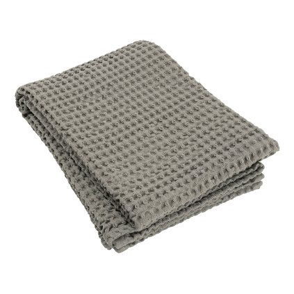 Кърпа за баня CARO 70 x 140 cм, сива, Blomus