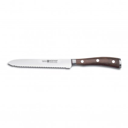 Нож за шунка IKON 14 см, с назъбено острие, Wüsthof