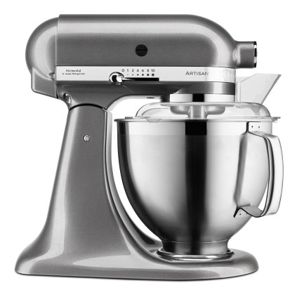 Настолен миксер ARTISAN 5KSM185PSEMS, сребристо сив, KitchenAid