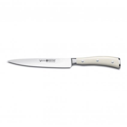 Универсален нож CLASSIC IKON 16 см, кремав, Wüsthof
