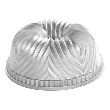 Класическа форма за кекс BAVARIA BUNDT, сребриста, Nordic Ware