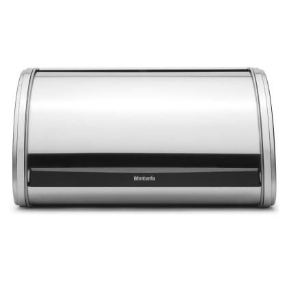 Chlebník ROLL TOP 32 cm, matná oceľ, Brabantia