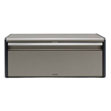 Кутия за хляб FALL FRONT, платинов цвят, Brabantia