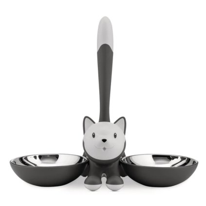 Купичка за котки TIGRITO 600 мл, сива, ALessi