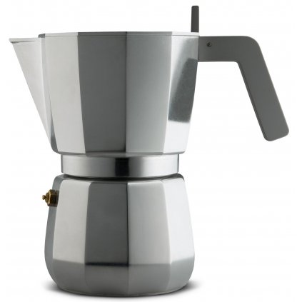 Кафеварка за еспресо за котлон MOKA 450 мл, червена, Alessi