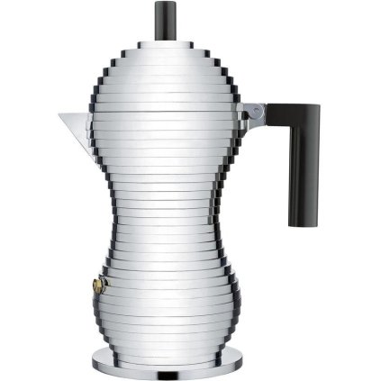 Кафеварка за котлон PULCINA 300 мл, чернa, Alessi