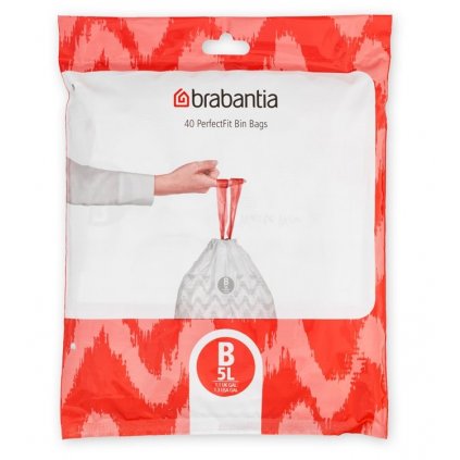 Торби за боклук B PERFECTFIT 5 л, 40 бр., Brabantia