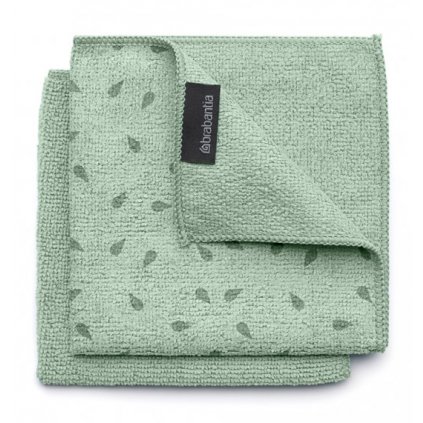 Микрофибърна кърпа, комплект 2 бр., зелена, Brabantia