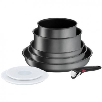 Комплект кухненски съдове INGENIO DAILY CHEF L7619202, 8 бр., Tefal