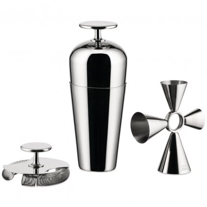 Комплект за коктейли, 3 бр., неръждаема стомана, Alessi