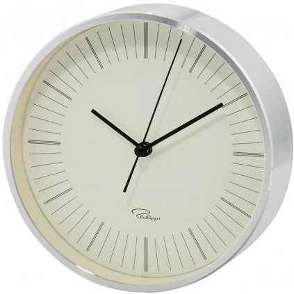 Стенен часовник TEMPUS W4 20 см, бял, Philippi