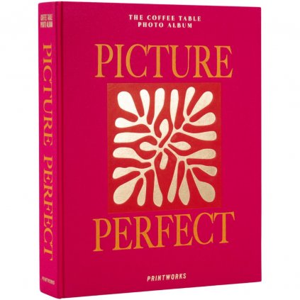 Албум за снимки PICTURE PERFECT, червен, Printworks