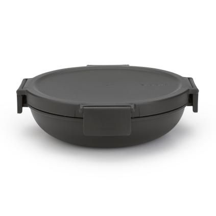 Miska na obed MAKE & TAKE 1 l, tmavo šedá, Brabantia