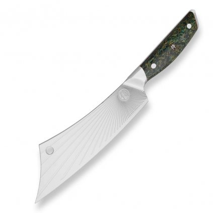 Нож на готвача BBQ MAX SANDVIK GREEN NORTHERN SUN 21 см,Dellinger