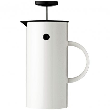 Френска преса за кафе EM77 1л, бяла, Stelton