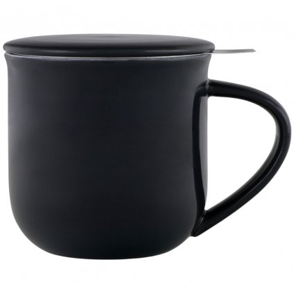 Чаша за чай с инфузер MINIMA EVA, 380 мл, черна, Viva Scandinavia