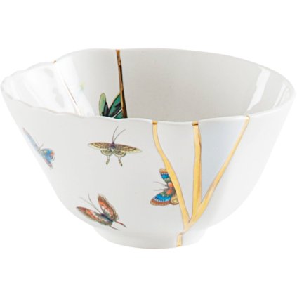 Купа за сервиране KINTSUGI 2 11,5 cм, бяла, Seletti