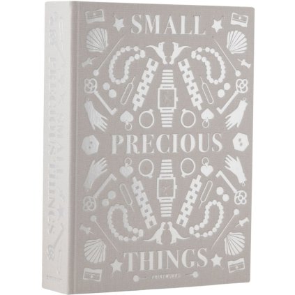 Кутия за бижута PRECIOUS THINGS, сива, Printworks