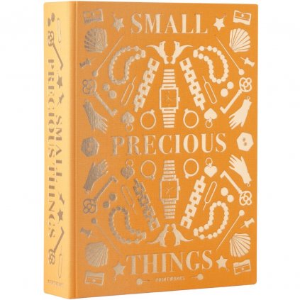 Кутия за бижута PRECIOUS THINGS, жълта, Printworks