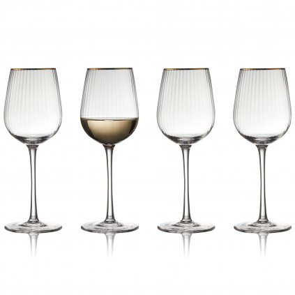 Чаша за бяло вино PALERMO, комплект 4 бр., 300 мл, Lyngby Glas