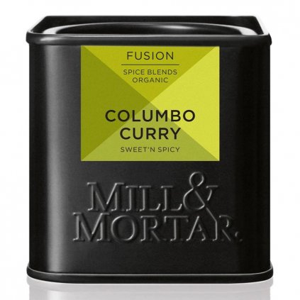 Органична смес от подправки COLOMBO CURRY 50 г, Mill & Mortar