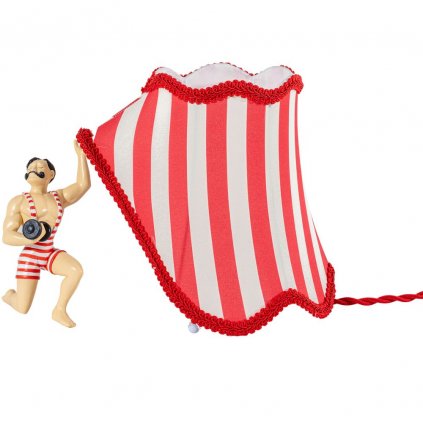 Настолна лампа CIRCUS ABATJOUR SUPERMAN 26 cм, многоцветна, смола, Seletti