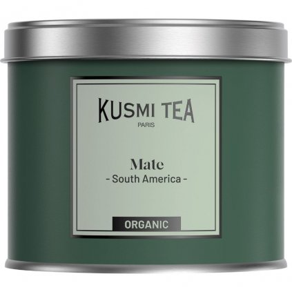 Зелен чай MATE, 100 г насипен чай в кутия, Kusmi Tea