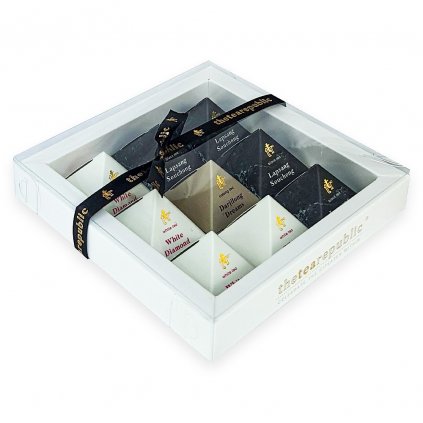 Подаръчен комплект чайове YIN & YANG, 9 чаени пирамиди, The Tea Republic