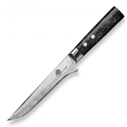 Нож за обезкостяване CARBON FRAGMENT, 15 см, черен, Dellinger