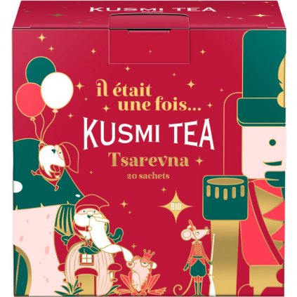 Черен чай TSAREVNA 2023, 20 муселинови пакетчета чай, Kusmi Tea