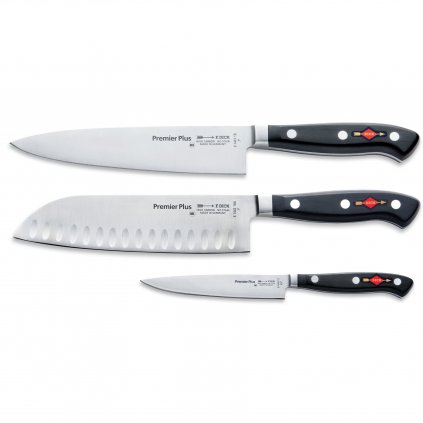 Кухненски ножове PREMIER PLUS EURASIA, комплект 3 бр., неръждаема стомана, F.DICK