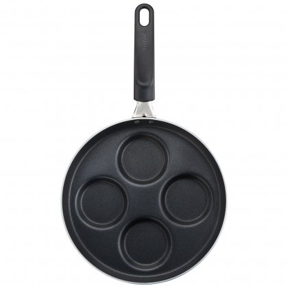 Тиган за мини палачинки PANCAKE TIME D5292072, 25 см, черен, алуминий, Tefal