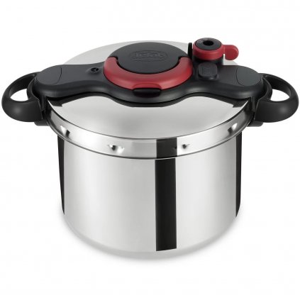 Тенджера под налягане CLIPSO MINUT EASY P4624967, 9 л, неръждаема стомана, Tefal