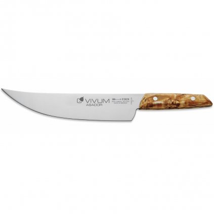 Нож за кълцане ASADOR VIVUM, 22 см, стомана, кафяв, F.DICK