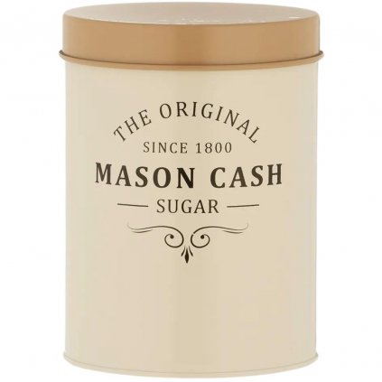 Кутия за захар HERITAGE, 1,3 л, кремав, стомана, Mason Cash