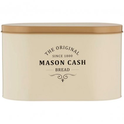 Кутия за хляб HERITAGE, 34 см, кремав, стомана, Mason Cash