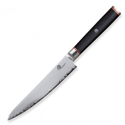 Японски нож OKAMI, 15 см, черен, Dellinger
