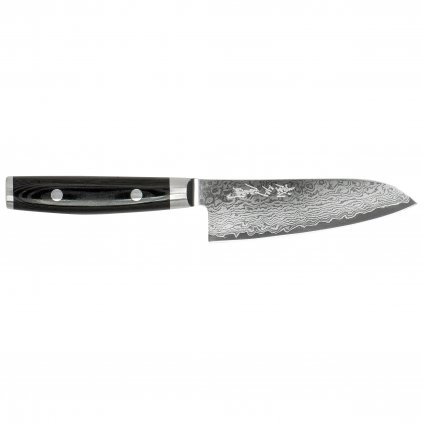 Нож Santoku RAN PLUS, 12,5 см, черен, Yaxell
