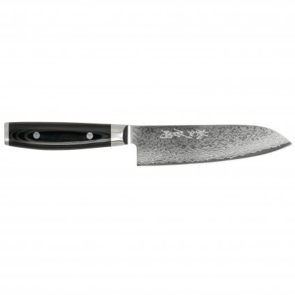 Нож Сантоку RAN PLUS, 16,5 см, черен, Yaxell