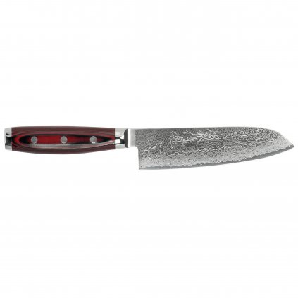 Нож Сантоку SUPER GOU, 16,5 см, червен, Yaxell