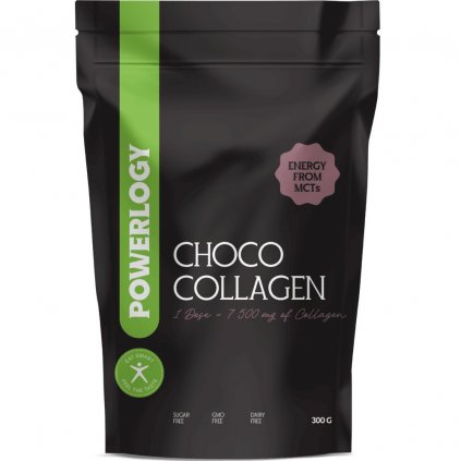 Колаген 300 г, какао, на прах, Powerlogy