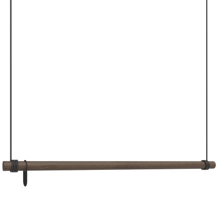 215942 vesak na obleceni swing 110 cm tmave hneda drevo lind dna