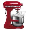 Настолен миксер HEAVY DUTY 4,8л, кралско червено, KitchenAid