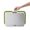 Дъска за рязане NEST3 REGULAR 60163, комплект от 3 бр., със стойка, зелен, пластмаса, Joseph Joseph