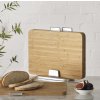 Комплект дъски за рязане INDEX BAMBOO 35 x 29 cм, със стойка, бамбук, Joseph Joseph