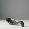 Японска лъжица BLACK MATT 17,5 см, черна, MIJ