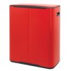 Кошче за отпадъци с педал BO 60л, червено, Brabantia